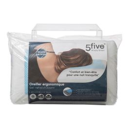5Five Almohada ergonómica con gel refrescante 50x30x12cm