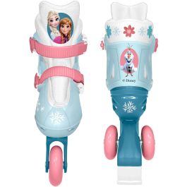 Reine Des Neiges Patines en Línea 2 en 1 Frozen Niñas Azul Talla 27-30 REI3496272463013