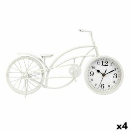 Reloj de Mesa Bicicleta Blanco Metal 42 x 24 x 10 cm (4 Unidades) Precio: 86.49999963. SKU: B1A9RTBY88