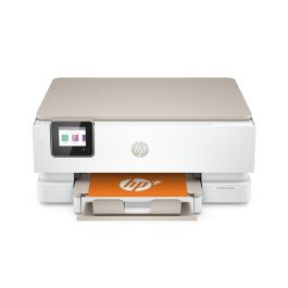 HP 242P6B V2 Impresora Multifunción Envy Inspire 7220e WiFi Doble Banda, Dúplex Automático, Imprime Escanea Copia, Color Blanca