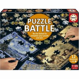 Educa EDU1748018709336 Puzzle Battle Art - 12 Puzzles de 42 Piezas para Niños a partir de 7 Años Precio: 28.49999999. SKU: B15VCXGGTD