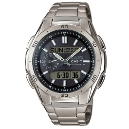Casio WAVECEPTOR Reloj de Titanio Gris Hombre Mujer Unisex Precio: 144.50000048. SKU: B142BVZ387