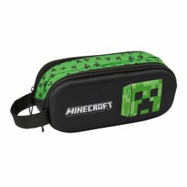 Safta Portatodo Doble 3D Minecraft 21x8x6 cm