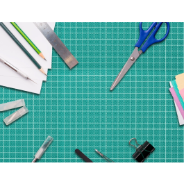 Q-connect Plancha de Corte Din A2 3 mm Grosor Color Verde