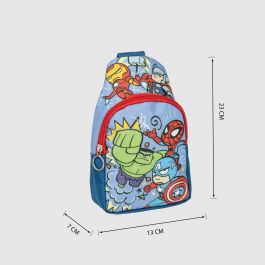 Mochila infantil bandolera avengers 13.0 x 23.0 x 7.0 cm Mochila infantil bandolera avengers 13.0 x 23.0 x 7.0 cm
