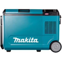 Makita CW004GZ Caja Refrigeradora y Calentadora 40V, Portátil 29 L, -18 a 60 °C, Batería/Corriente/CC