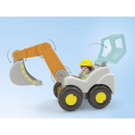 Playmobil Pala Excavadora Junior 71684 para Niños +12 Meses