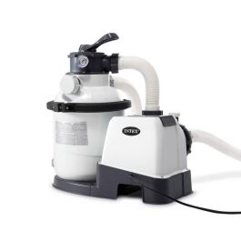 Intex Filtro de Arena 4 m³/h para Piscinas de hasta 24 m³ con Válvula de 6 Vías y Programador Digital