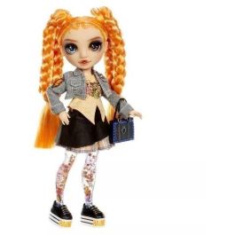 Rainbow High - Sparkle & Shine - Muñeca fashion de 27 cm - Naranja - Piernas con líquido brillante - A partir de 4 años