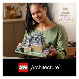 Lego Architecture 21060 Kit de Construcción del Modelo del Castillo Himeji para Adultos Fanáticos de la Cultura Japonesa
