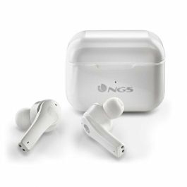 Auriculares Bluetooth NGS ARTICABLOOMWHITE Blanco Negro
