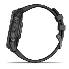 Garmin Epix Pro (Gen 2) Reloj Conectado de Alto Rendimiento 51 mm Acero Gris con Pulsera Negra