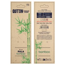 Inde Pala Recta de Bambú para Cocina o Jardín - 30 cm de Longitud, Ancho 6.9 cm, Alto 1.1 cm, Largo 32 cm, Peso 1.84 kg (36 Unidades)