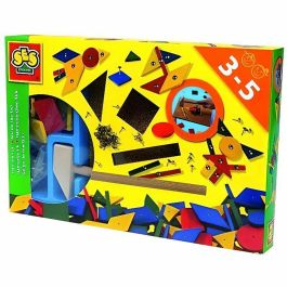 Ses Creative Original Tap Tap Juego de Ensartar con Piezas de Madera, Corcho, Mazo y Clavos para Niños Precio: 32.49999984. SKU: B18HBPKGTS