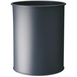 Papelera Metalica Durable Redonda 15 Litros Plata Precio: 30.50000052. SKU: B1EHGDK5MH