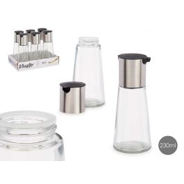 Vivalto Aceitera Antigoteo de Vidrio Transparente con Tapa, 230 ml - 7x17x7 cm (24 Unidades) Precio: 38.95000043. SKU: B1CZVSN4G4