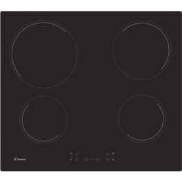 Candy CH64CCB Placa Vitrocerámica - 4 Zonas - 6500 W - Negro - 56 x 49 cm Precio: 190.50000057. SKU: S7112398