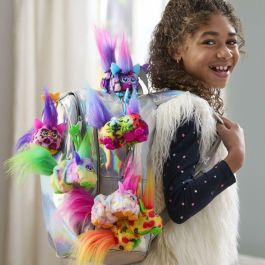 Hasbro HASG17835X0 Furby DJ Furblets Rain-Bow-Kat, minipeluche electrónico, 45 sonidos y música, juguete infantil a partir de 6 años