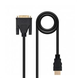 Cable HDMI Nanocable 10.15.0502/ DVI Macho - HDMI Macho/ 1.8m/ Negro Cable HDMI Nanocable 10.15.0502/ DVI Macho - HDMI Macho/ 1.8m/ Negro