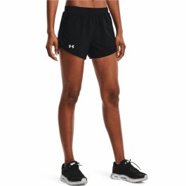 Pantalones Cortos Deportivos para Mujer Under Armour Fly-By 2.0 Negro