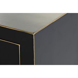 Cajonera DKD Home Decor Negro Dorado Abeto Madera MDF Oriental 63 x 28 x 101 cm Cajonera DKD Home Decor Negro Dorado Abeto Madera MDF Oriental 63 x 28 x 101 cm