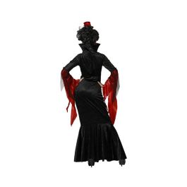 Disfraz Vampiresa Vestido Negro Mujer Adulto XL Disfraz Vampiresa Vestido Negro Mujer Adulto XL