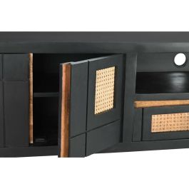 Mueble Tv DKD Home Decor Negro Natural 40.5 x 60 x 145.5 cm