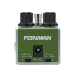 Fishman Pedal Mini Afx Compressor PRO-AFX-CM2 para Instrumentos Acústicos con Tono Mejorado y Sustain