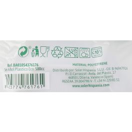 Algon Set de 6 Bolsas de Plástico Ecológicas 500 cc (36 Unidades) Algon Set de 6 Bolsas de Plástico Ecológicas 500 cc (36 Unidades)