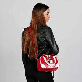 Karactermania Bolso Bowling Fashion Betty Boop Varsity Burdeos PVC 22 x12 x16 cm