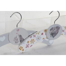 Percha Baby DKD Home Decor Gris 1.2 x 16 x 35 cm (8 Unidades) Percha Baby DKD Home Decor Gris 1.2 x 16 x 35 cm (8 Unidades)