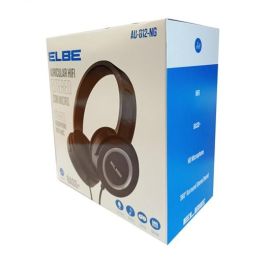 Auriculares De Diadema Con Micro Negros/Grises ELBE AU-812-NG