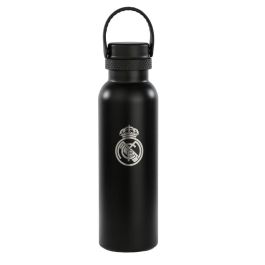 Botella termo 600 ml real madrid 2ª equipacion 24/25 25x7,3x7,3cm