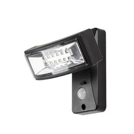 RABALUX RAB-77019 Aplique Solar Exterior Valpovo LED 2,4W 250Lm 4000K Sensor Movimiento IP44 Negro