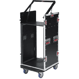 GATOR Rack Flightcase 19" / 10 x 16 Unidades Con Ruedas