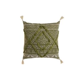 Cojín Home ESPRIT Verde Boho 45 x 5 x 45 cm