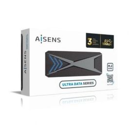 Aisens Caja Externa M.2 NVMe RGB Gaming USB 3.2 Gen2 para SSD M.2, Compatible con 2230/2242/2260/2280, Negra Aisens Caja Externa M.2 NVMe RGB Gaming USB 3.2 Gen2 para SSD M.2, Compatible con 2230/2242/2260/2280, Negra