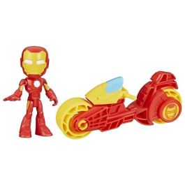 Figura spidey 10 cm con motocicleta - modelos surtidos