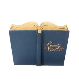 Enesco Figura Disney La Bella Y La Bestia 16cm Hecha A Mano En Resina de Piedra