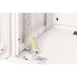Digitus Carcasa de pared Unique 16U 820x600x600mm gris - Rack de red de 100kg con paneles desmontables IP20