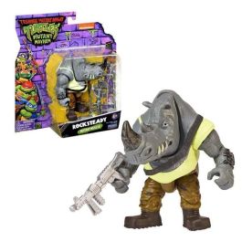 Famosa Tortugas Ninja Movie Figura Básica 7 cm Totalmente Articulada Incluye Accesorio de Lucha