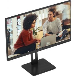 AOC U27E3UF Monitor 27" 4K Ultra HD IPS, 3840x2160, 4ms, USB 3.2, HDMI 2.0, DisplayPort 1.4, Flicker Free, Low Blue Light
