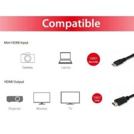 EQUIP Cable HDMI 1.4 A-C 2.0m 4K30Hz con Ethernet, HDR - Negro