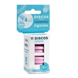 Carchivo Estuche 11 Discos Para Cuaderno Ingeniox 30 mm Plástico Rosa Precio: 3.88999996. SKU: B138M7GKTF