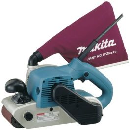 Makita 9403J Lijadora de Banda Profesional 1200W, 500 m/min con Aspiración de Polvo y Bolsa de Transporte Precio: 310.88999964. SKU: B1EXABABM4