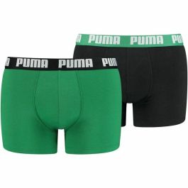 Bóxer de Hombre Puma 521015001-035 Verde (2 uds) Bóxer de Hombre Puma 521015001-035 Verde (2 uds)