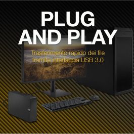 Disco Duro Externo Seagate STKP22000400 Negro 22 TB