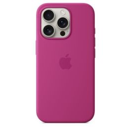 APPLE iPhone 16 Pro - Funda de silicona con MagSafe - Fucsia APPLE iPhone 16 Pro - Funda de silicona con MagSafe - Fucsia