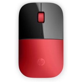 HP Raton Z3700 Ambidiestro RF inalambrica optico 1200 DPI/ V0L82AA/ Rojo y Negro