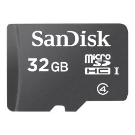 SanDisk Tarjeta Memoria Micro Secure Digital 32GB microSDHC Class 4 Precio: 15.49999957. SKU: B18CK28CZL